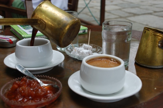 greek coffee-ελληνικός καφές